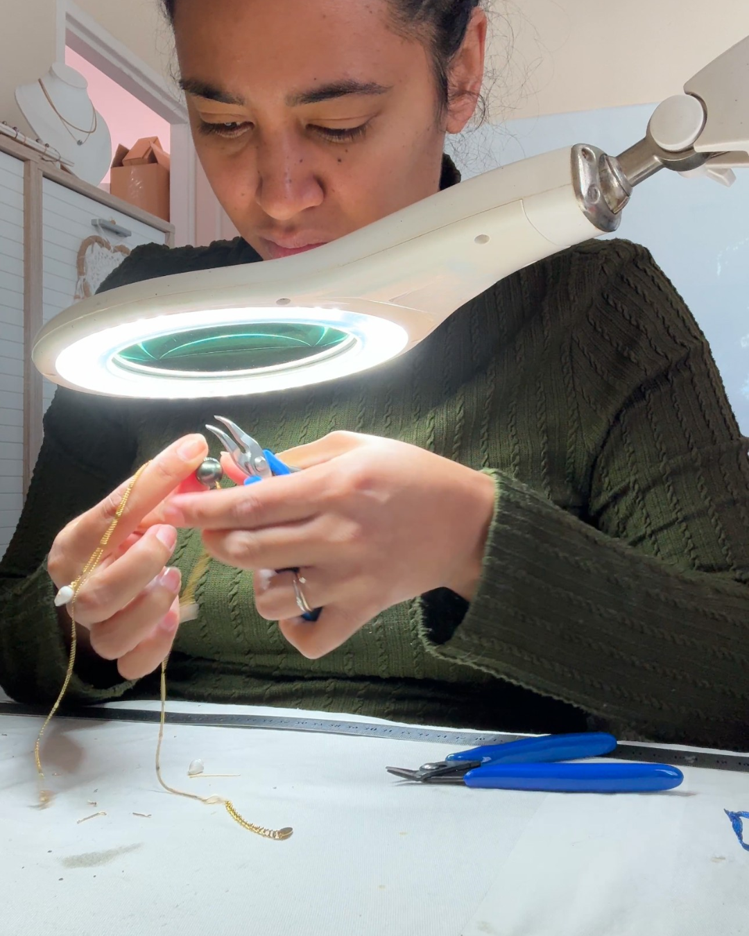 Votre Perle de Tahiti sur un bijou